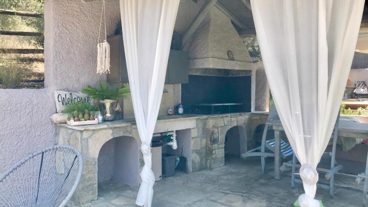 Sea View Villa In Olive Garden Nea Kallikrateia Exterior foto