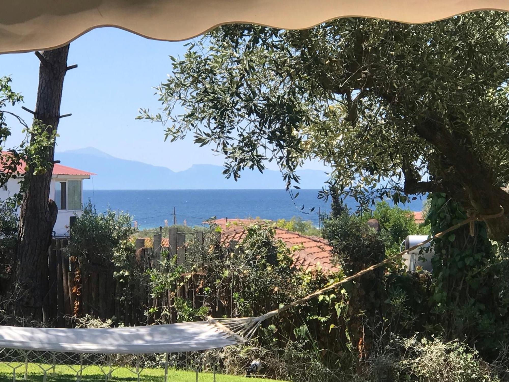 Sea View Villa In Olive Garden Nea Kallikrateia Exterior foto